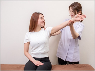 施術スタッフが全員女性の安心感!!